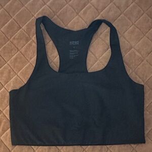 Girlfriend Collective Black Paloma Sports Bra Medium